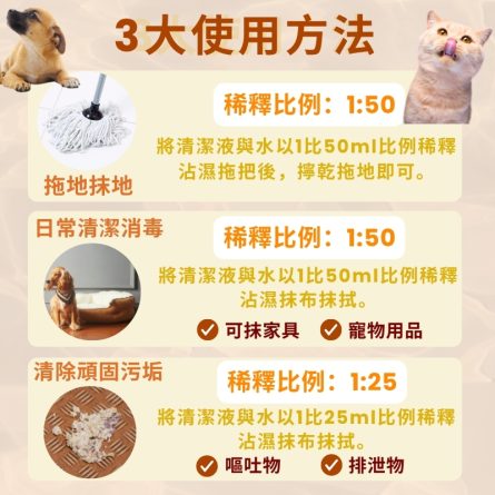 寵物專用地板清潔液 1.25L：圖片 4