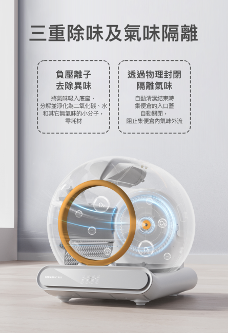 貓砂機推薦 Germagic Pet 全智能貓砂機：圖片 5