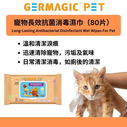 寵物長效抗菌消毒濕巾：圖片 3