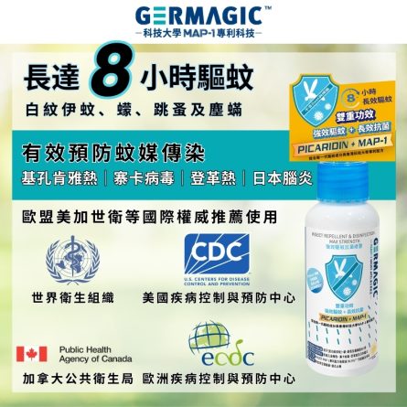 Germagic™ 強效驅蚊抗菌噴霧：圖片 7
